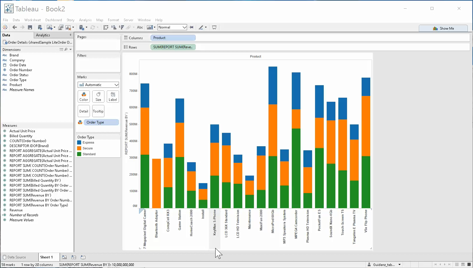 Connect Tableau to OBIEE Reports
