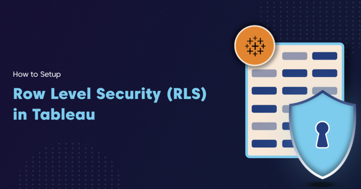 Tableau Row Level Security RLS