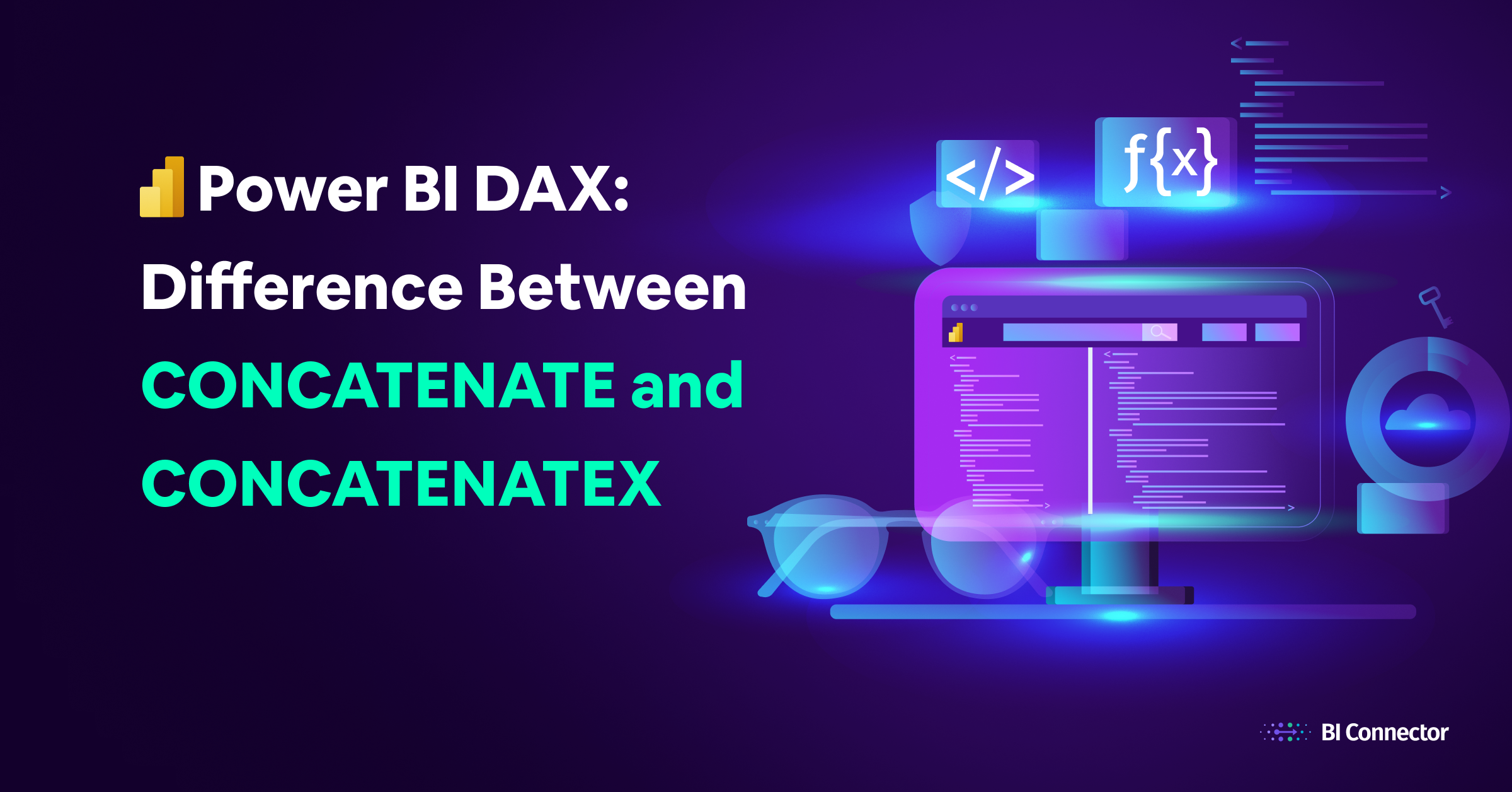 Blog about the differences between Power BI functions Concatenate and ConcatenateX
