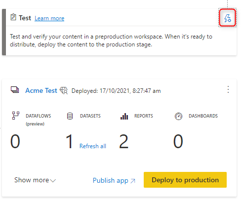Power BI Deployment Pipelines: Lightning Icon| Hevo Data