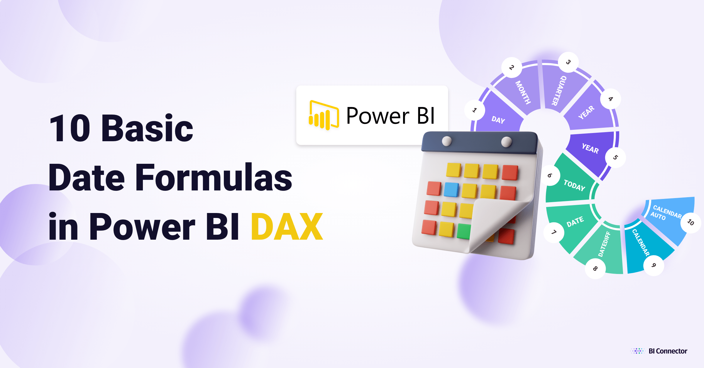 10 Basic Date Formulas in Power BI DAX